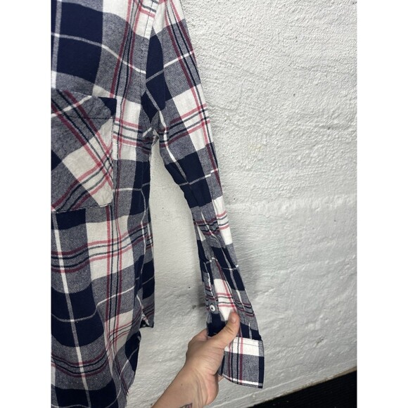 Wool Rich Woman’s flannel Plaid Size Large - Picture 4 of 8